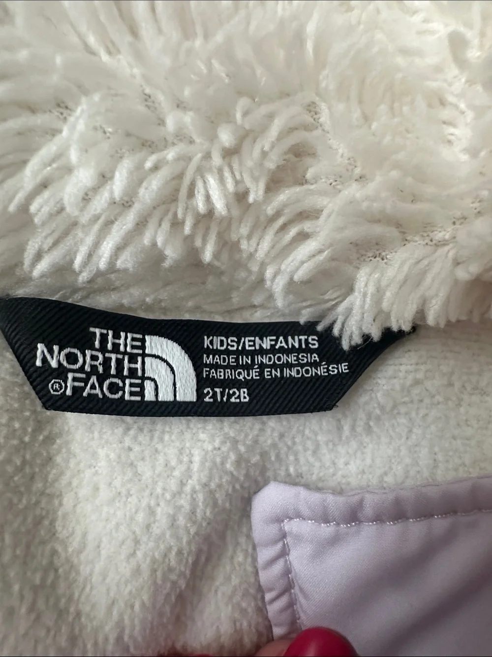 The North Face toddler puffer jacket